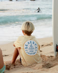 Seaesta Surf Co / Shoreline Tee / Faded Mustard Yellow / Youth