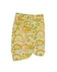 Seaesta Surf x Surfy Birdy Boys Boardshorts – Scallop Retro Flare in Hibiscus