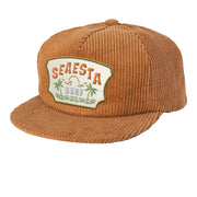 Cord Snapback Hat / Tan