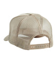 Tan Embroidered Surf Eat Nap Snapback Hat
