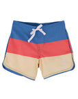 Seaesta Surf Boys Boardshorts – Scallop Retro Flare in Triple Scoop Velvet