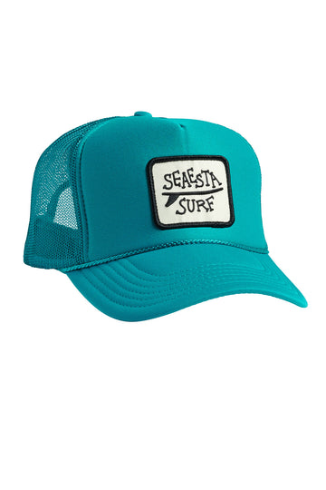 Emerald Embroidered Seaesta Surf Snapback Hat