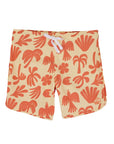 Seaesta Surf x Ty Williams Boys Boardshorts – Scallop Retro Flare in Almond