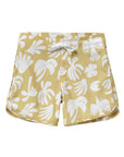 Seaesta Surf x Ty Williams Boys Boardshorts – Scallop Retro Flare in Khaki