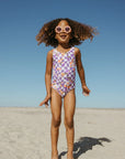 Sunny Days Checks / Swimsuit / Daisy