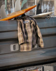 Patch Flannel Shirt / Youth / Charcoal