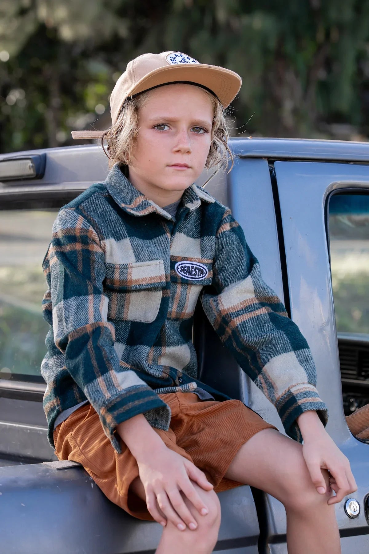 Patch Flannel Shirt / Youth / Emerald – SEAESTA SURF