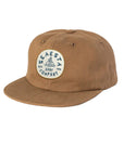 Shoreline Patch Snapback Hat / Tan