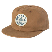 Shoreline Patch Snapback Hat / Tan