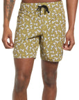 SEAESTA SURF X PEANUTS® JOE COOL BOARDSHORTS / MENS / OLIVE