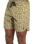 SEAESTA SURF X PEANUTS® JOE COOL BOARDSHORTS / MENS / OLIVE