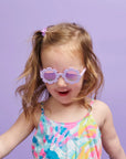 Irresistible Iris Flower | Lavender Polarized Mirrored Lenses