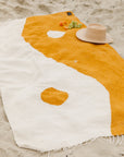 Yin Yang Mexican Beach Blanket