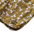 Seaesta Surf x Peanuts® Joe Cool Boys Boardshorts – Scallop Retro Flare in Olive