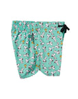 Seaesta Surf x Peanuts® Joe Cool Boys Boardshorts – Scallop Retro Flare in Sea Glass