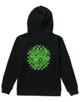 Seaesta Surf x Teenage Mutant Ninja Turtles® / Surf Eat Nap Turtles / Youth Black Zipper Hoodie