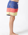 Seaesta Surf Boys Boardshorts – Scallop Retro Flare in Triple Scoop Velvet