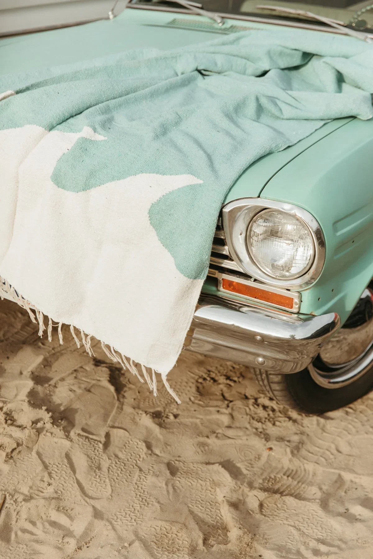 Las Olas 🌊 Wave Mexican Beach Blanket – SEAESTA SURF