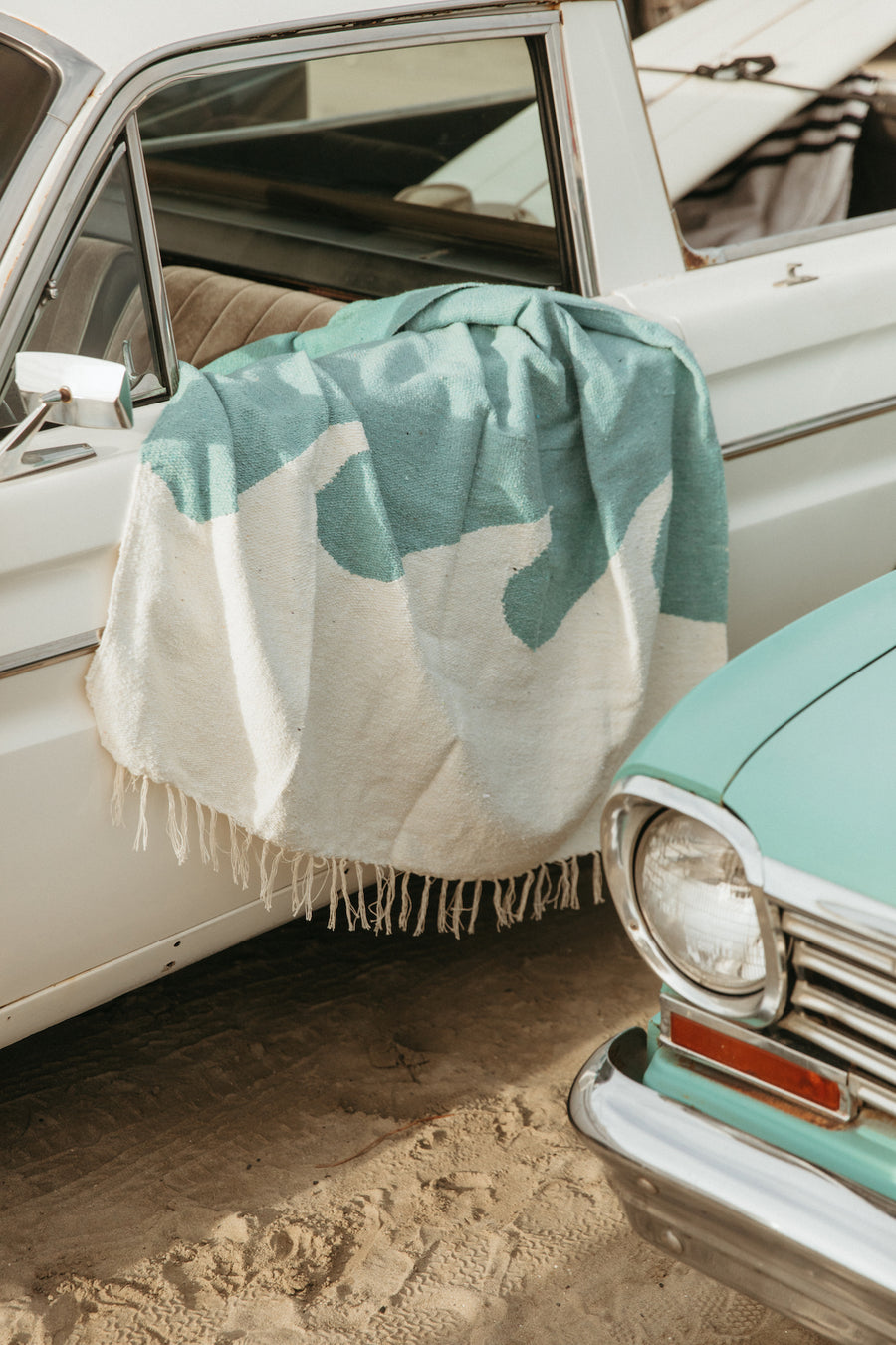 Las Olas 🌊 Wave Mexican Beach Blanket