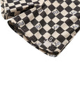 Seaesta Surf x Peanuts® Boys Boardshorts – Scallop Retro Flare in Black & White Checker - Strand