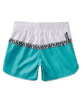 Seaesta Surf x Garfield® Boys Boardshorts - Scallop Retro Flare in Monday Checkers