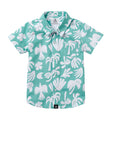 Seaesta Surf x Ty Williams Button Up Shirt / KIDS / Cloud