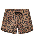 Seaesta Surf Boys Boardshorts – Scallop Retro Flare in Calico Crab Khaki