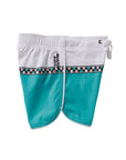 Seaesta Surf x Garfield® Boys Boardshorts - Scallop Retro Flare in Monday Checkers