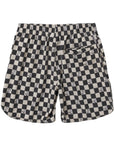 SEAESTA SURF X PEANUTS® BLACK & WHITE CHECKERBOARD BOARDSHORTS / MENS / STRAND