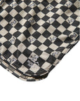 SEAESTA SURF X PEANUTS® BLACK & WHITE CHECKERBOARD BOARDSHORTS / MENS / STRAND