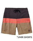 Men's Boardshorts / Triple Scoop / Mocha / with LINER
