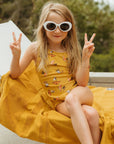 Seaesta Surf x Peanuts® Snoopy Shade Swimsuit / Mustard