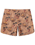 Seaesta Surf x SpongeBob® Boys Boardshorts – Scallop Retro Flare in Sun Bleached
