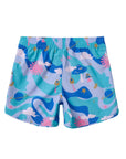 Seaesta Surf Boys Boardshorts – Scallop Retro Flare in Sunshine Space Tahiti