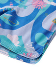 Seaesta Surf Boys Boardshorts – Scallop Retro Flare in Sunshine Space Tahiti