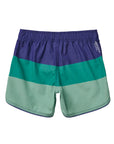 Seaesta Surf Boys Boardshorts – Scallop Retro Flare in Triple Scoop Blue Moon