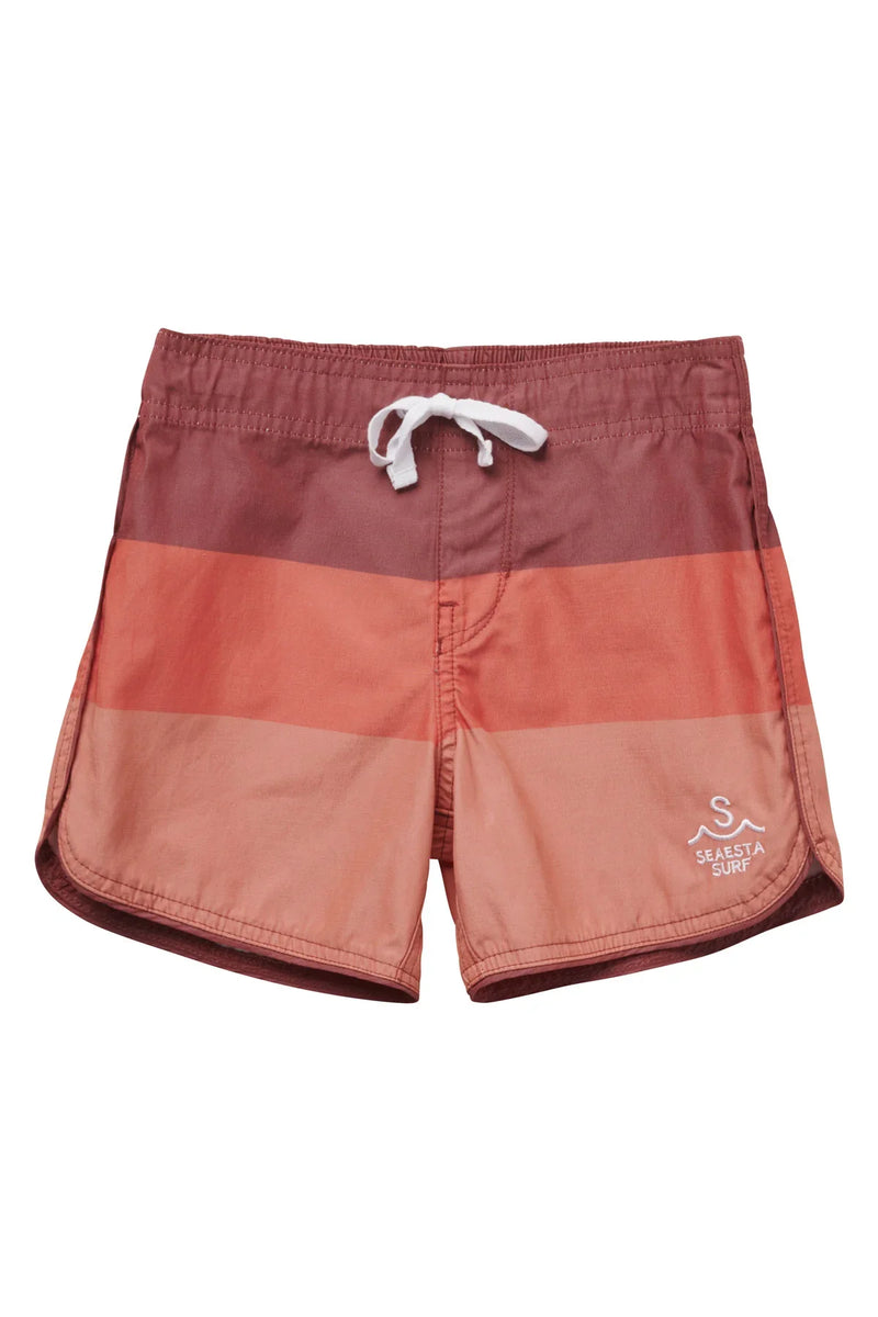 Seaesta Surf Boys Boardshorts – Scallop Retro Flare in