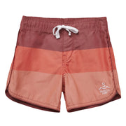 Seaesta Surf Boys Boardshorts – Scallop Retro Flare in Triple Scoop Berry