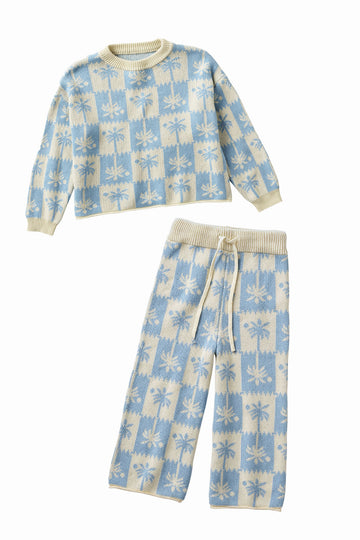 Palm Knit Set / Cloud