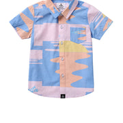 Aloha Sunset Button Up Shirt / Youth / Faded