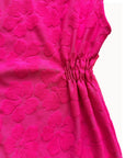 Hibsicus Cover Up Dress / Hot Pink