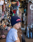 Seaesta x Cycle Zombies Lit Up Youth Beanie / Navy