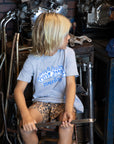 Seaesta x Cycle Zombies Lit Up Youth Tee / Heather Grey