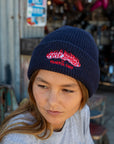 Seaesta x Cycle Zombies Lit Up Youth Beanie / Navy