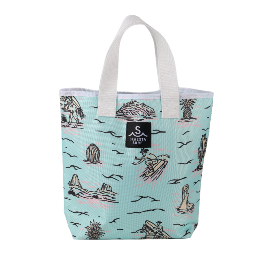 Kids Recycled Tote Bag / Coastal Cowgirl