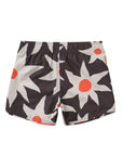 Seaesta Scallop Retro Flare Boardshort / Sun Daze / Charcoal