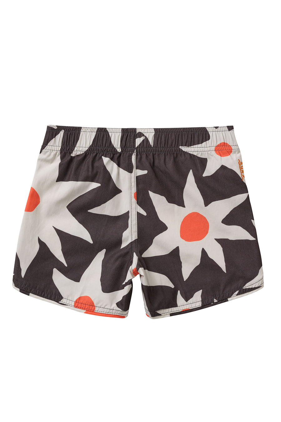 Seaesta Scallop Retro Flare Boardshort / Sun Daze / Charcoal