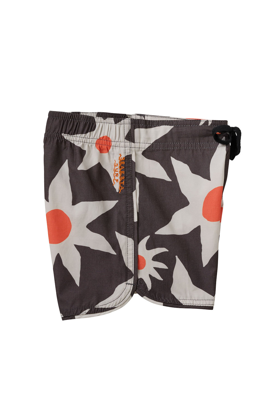 Seaesta Scallop Retro Flare Boardshort / Sun Daze / Charcoal