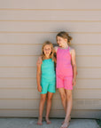 Ribbed Knit Lounge Set / Watermelon