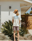 Tropics Tee / Youth / White Wash
